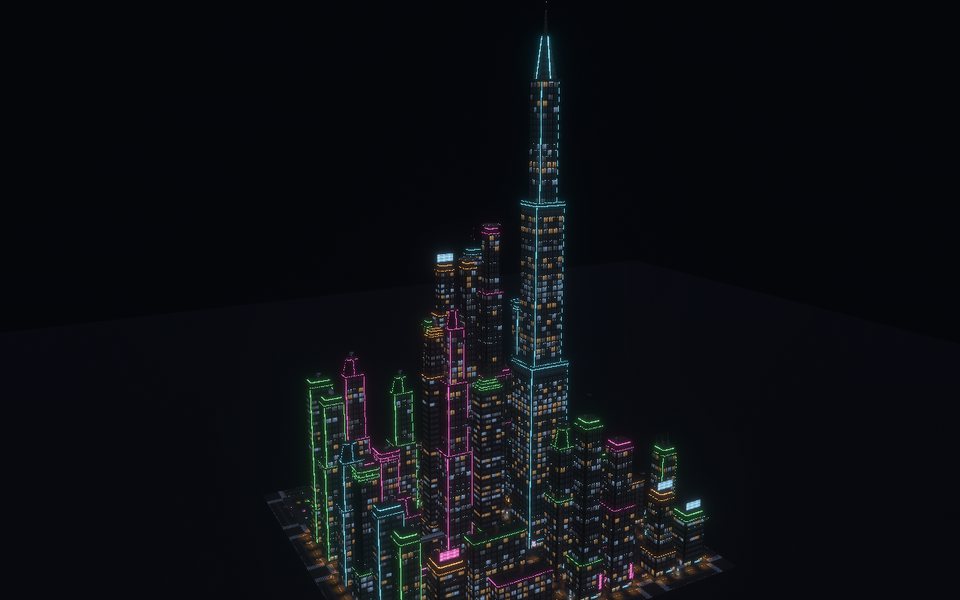 The metropolis by night