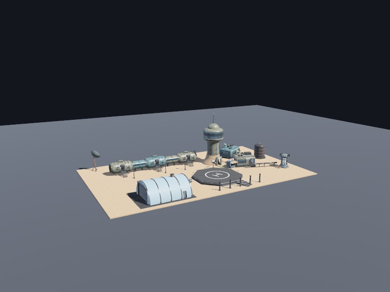 The frontier colony